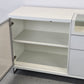 HÜLSTA XELO Sideboard Weiß Glas Kommode Design Highboard 226cm Vitrine Modern