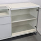 HÜLSTA XELO Sideboard Weiß Glas Kommode Design Highboard 226cm Vitrine Modern