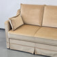 VINTAGE SCHLAFSOFA Samt Beige Daybed 60er 70er Design Sofa Retro Couch