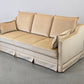 VINTAGE SCHLAFSOFA Samt Beige Daybed 60er 70er Design Sofa Retro Couch