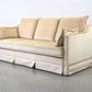 VINTAGE SCHLAFSOFA Samt Beige Daybed 60er 70er Design Sofa Retro Couch