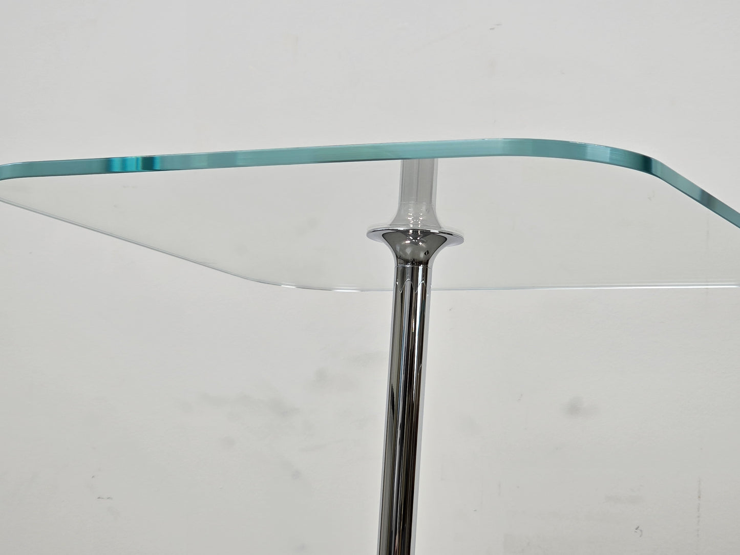 JOOP! BEISTELLTISCH Glas Chrom Couchtisch Nachttisch Modern Design Luxus