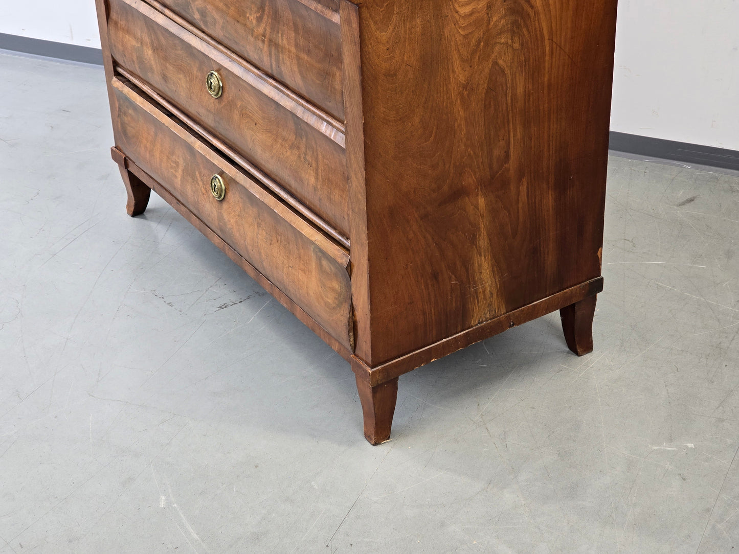 ANTIK SEKRETÄR Biedermeier Mahagoni Kommode Schreibtisch Vintage