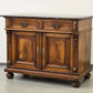 GRÜNDERZEIT KOMMODE Anrichte Nussbaum Marmorplatte Antik Buffet Vintage