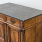 GRÜNDERZEIT KOMMODE Anrichte Nussbaum Marmorplatte Antik Buffet Vintage