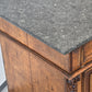 GRÜNDERZEIT KOMMODE Anrichte Nussbaum Marmorplatte Antik Buffet Vintage