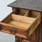 GRÜNDERZEIT KOMMODE Anrichte Nussbaum Marmorplatte Antik Buffet Vintage