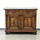 GRÜNDERZEIT KOMMODE Anrichte Nussbaum Marmorplatte Antik Buffet Vintage