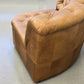 VINTAGE SESSEL Leder Braun Modul Sofa Eckelement 70er Design Lounge Sessel