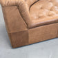 VINTAGE SESSEL Leder Braun Modul Sofa Eckelement 70er Design Lounge Sessel