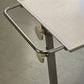 BREMSHEY VARIETT Laptop Tisch Beistelltisch Rollwagen Chrom Vintage 70er Betttisch Design