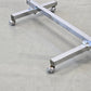 BREMSHEY VARIETT Laptop Tisch Beistelltisch Rollwagen Chrom Vintage 70er Betttisch Design