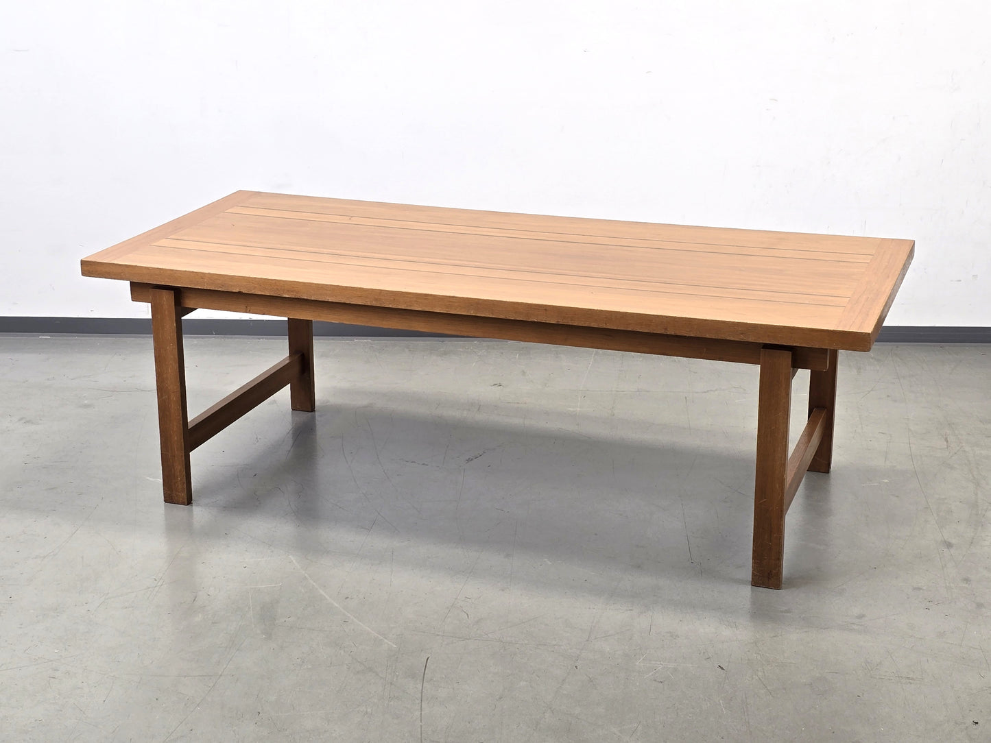 VINTAGE COUCHTISCH Eiche Teak Dänisches Design 60er Mid Century Coffee Table