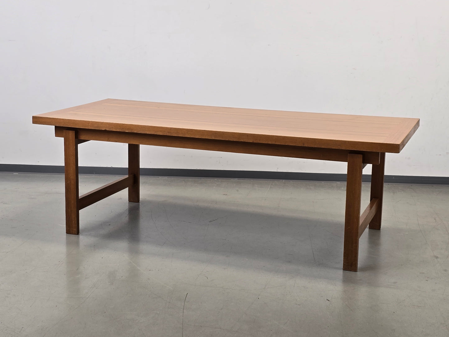 VINTAGE COUCHTISCH Eiche Teak Dänisches Design 60er Mid Century Coffee Table