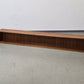 WANDREGAL NUSS Vintage 60er Mid Century Bücherregal Wandboard Floating Shelf