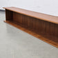 WANDREGAL NUSS Vintage 60er Mid Century Bücherregal Wandboard Floating Shelf