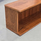 WANDREGAL NUSS Vintage 60er Mid Century Bücherregal Wandboard Floating Shelf
