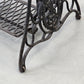 SINGER BEISTELLTISCH Tisch Marmor Gusseisen Vintage Industrial Konsole blumen antik