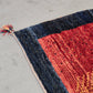 RYA TEPPICH Vintage 60s Mid Century Skandinavisch Wandbehang Wolle