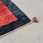 RYA TEPPICH Vintage 60s Mid Century Skandinavisch Wandbehang Wolle