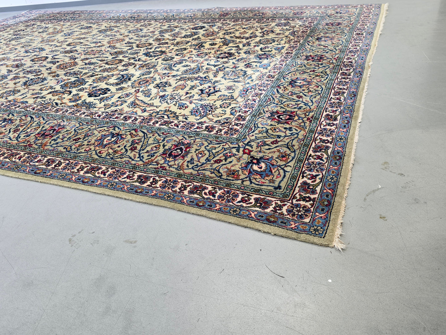 KESHAN PERSERTEPPICH m. Zertifikat Fässler Orientteppich Teppich 312x223