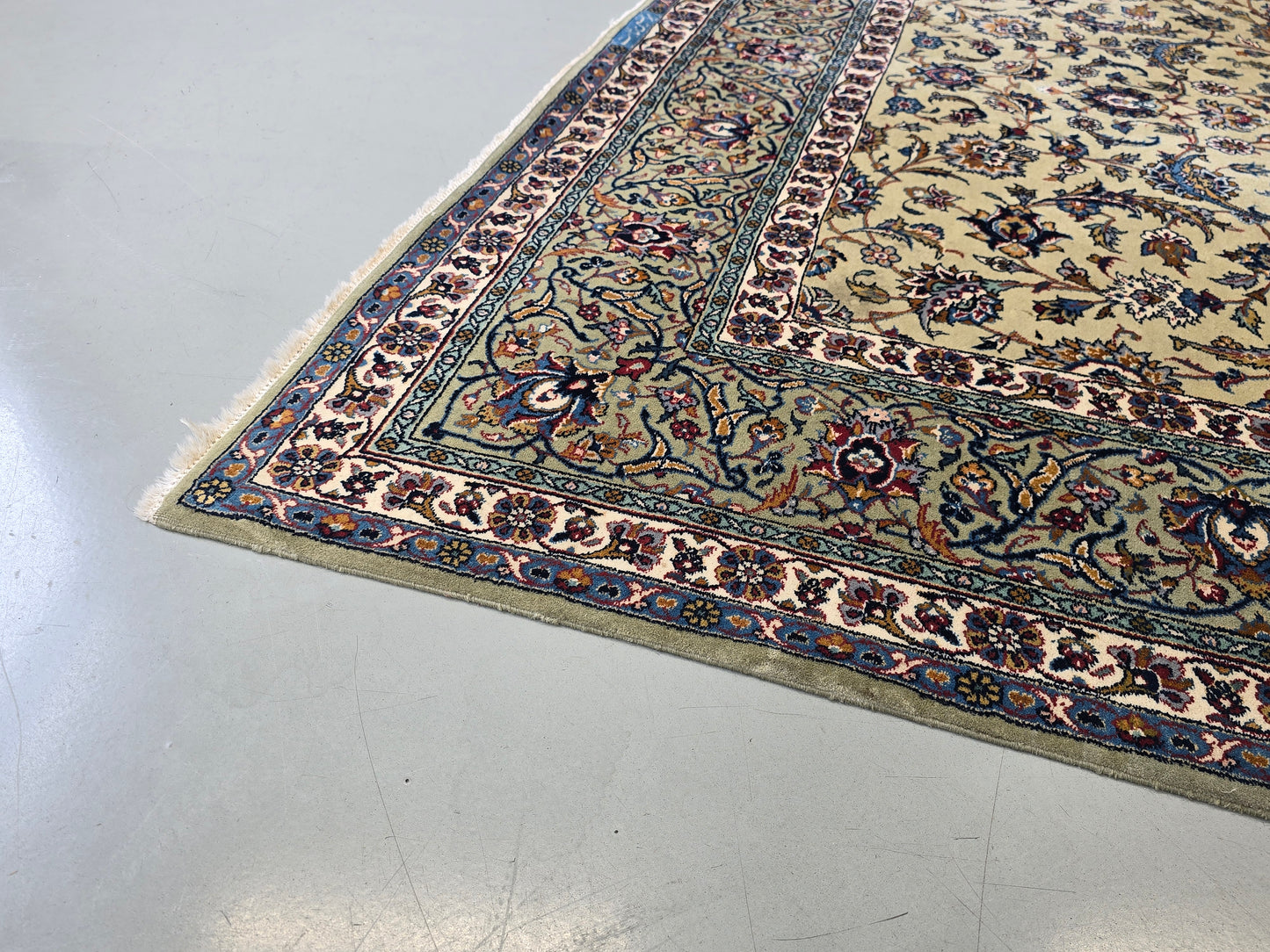 KESHAN PERSERTEPPICH m. Zertifikat Fässler Orientteppich Teppich 312x223