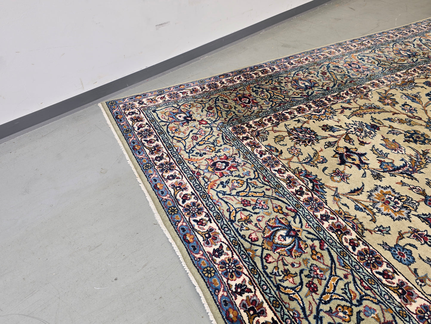 KESHAN PERSERTEPPICH m. Zertifikat Fässler Orientteppich Teppich 312x223