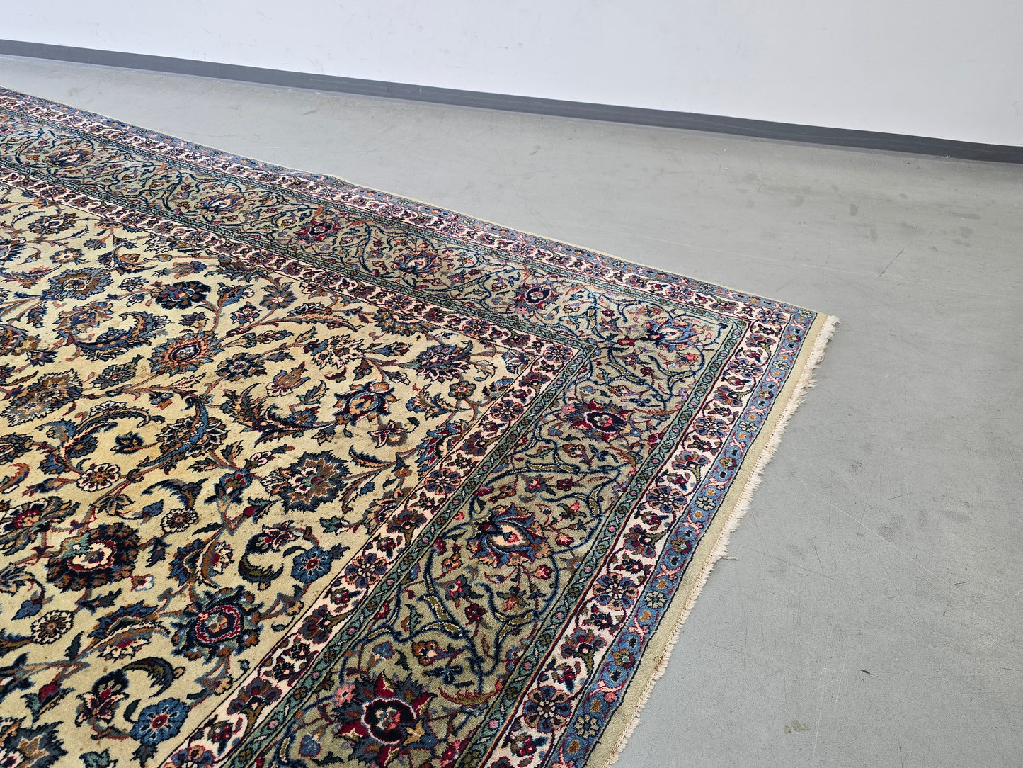 KESHAN PERSERTEPPICH m. Zertifikat Fässler Orientteppich Teppich 312x223