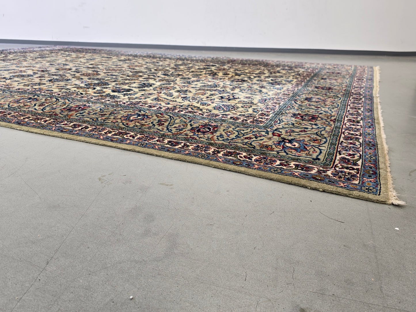 KESHAN PERSERTEPPICH m. Zertifikat Fässler Orientteppich Teppich 312x223