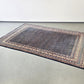 SAROUK MIR ORIENTTEPPICH Handgeknüpft 268x177 Perserteppich Wolle Blau Vintage