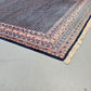 SAROUK MIR ORIENTTEPPICH Handgeknüpft 268x177 Perserteppich Wolle Blau Vintage