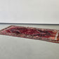 PERSISCHER HAMADAN Teppich 225x128 Vintage Orientteppich Wolle