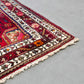 PERSISCHER HAMADAN Teppich 225x128 Vintage Orientteppich Wolle