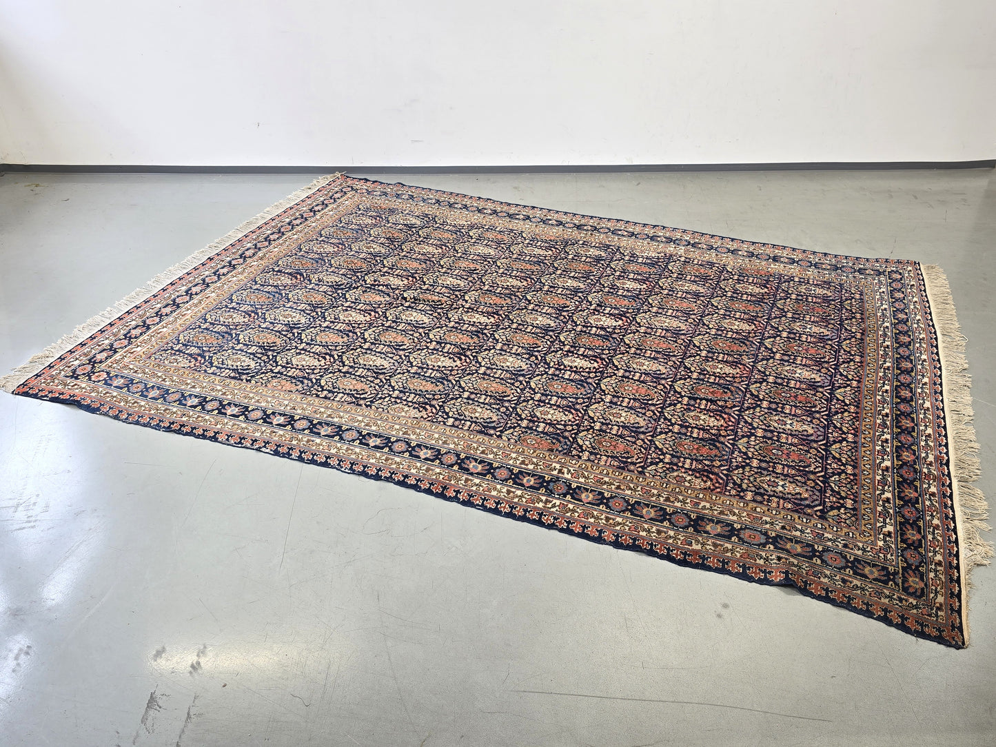 SENNEH PERSERTEPPICH Antik Handgeknüpft 315x226 Teppich Orientteppich Zertifikat