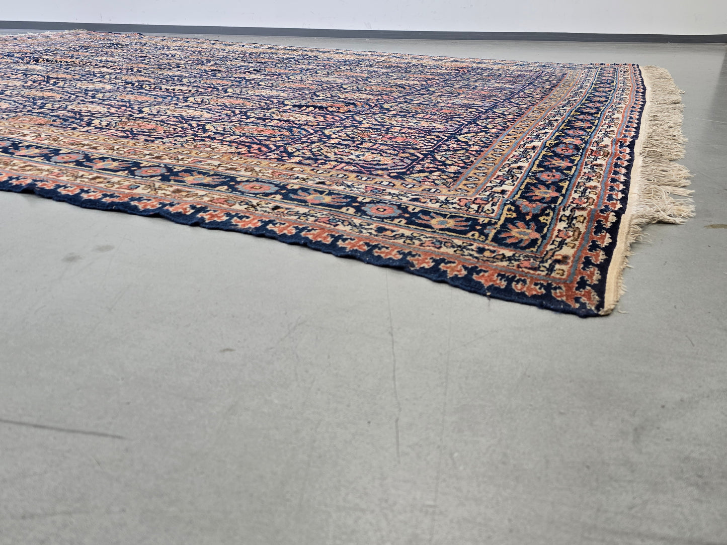 SENNEH PERSERTEPPICH Antik Handgeknüpft 315x226 Teppich Orientteppich Zertifikat