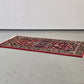 PERSISCHER LÄUFER Teppich Handgeknüpft Orientteppich Rot Vintage Wolle 164x92