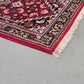 PERSISCHER LÄUFER Teppich Handgeknüpft Orientteppich Rot Vintage Wolle 164x92