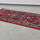 PERSISCHER LÄUFER Teppich Handgeknüpft Orientteppich Rot Vintage Wolle 164x92