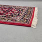 PERSISCHER LÄUFER Teppich Handgeknüpft Orientteppich Rot Vintage Wolle 164x92