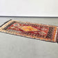 BERBER TEPPICH Marokko Vintage Mid Century Boho Wolle Kelim 60s 70s