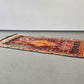 BERBER TEPPICH Marokko Vintage Mid Century Boho Wolle Kelim 60s 70s