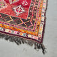 BERBER TEPPICH Marokko Vintage Mid Century Boho Wolle Kelim 60s 70s