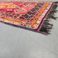BERBER TEPPICH Marokko Vintage Mid Century Boho Wolle Kelim 60s 70s