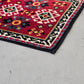 VINTAGE RYA TEPPICH Läufer 60er 70er Mid Century Space Age Shag Retro Rot