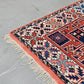 VINTAGE TEPPICH Läufer Orient Boho Mid-Century Wolle Kaukasisch Retro 60er