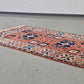VINTAGE TEPPICH Läufer Orient Boho Mid-Century Wolle Kaukasisch Retro 60er