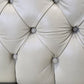 CHESTERFIELD SOFA Leder Salbei Vintage Design Couch Retro Mid Century 60s 70s