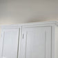 ANTIQUER SCHRANK Antik weiß Landhaus Biedermeier Weichholz Dielenschrank Shabby