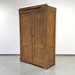 ANTIQUER REFORM-SCHRANK Kiefer Massivholz Lüftungsschlitz Vorratsschrank 1910