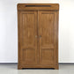 ANTIQUER REFORM-SCHRANK Kiefer Massivholz Lüftungsschlitz Vorratsschrank 1910